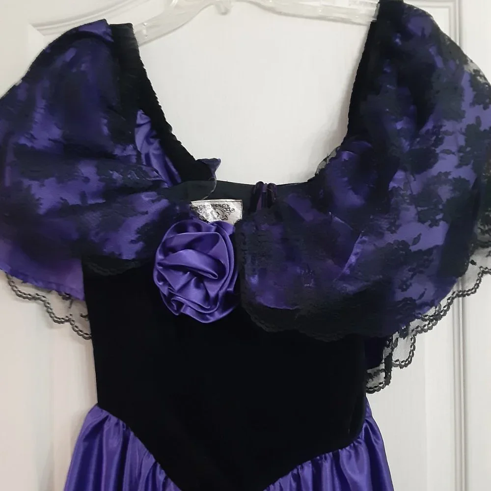 Ashley Nostalgia Gothic Victorian Southern Belle/Wild West Dress - Picture 3 of 7